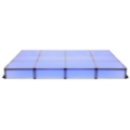 ProX Lumo Stage 6'x8' Acrylic Stage w/Optional Lights, 8" High